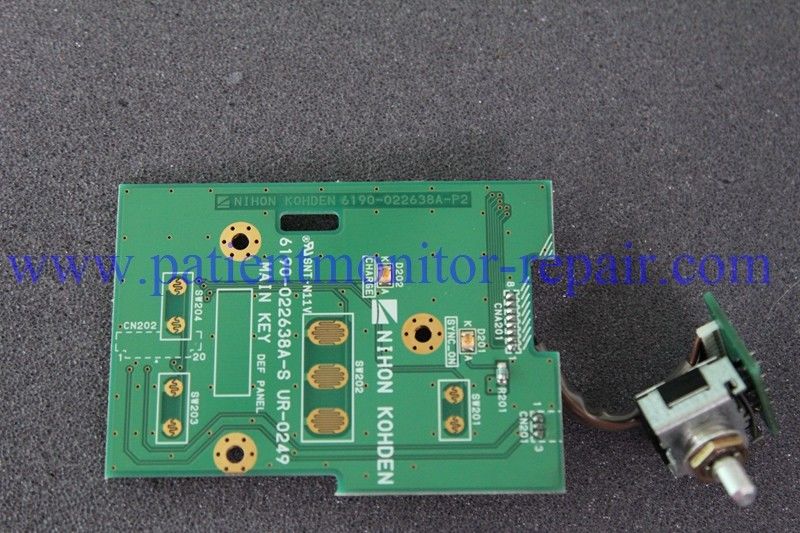 TEC-7621C Defibrillator Machine Parts Main Keypress Board PN UR-0249 6190-022638A