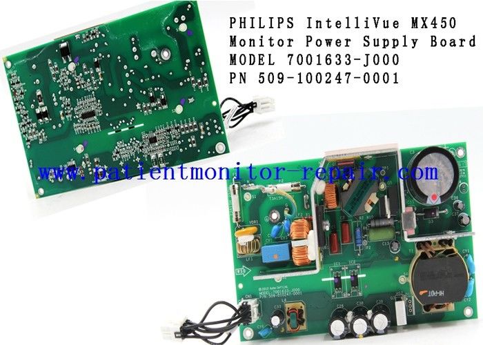 IntelliVue MX450 Patient Monitor Power Supply Board Power Strip  Model 7001633-J000  PN 509-100247-0001