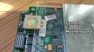 Ein genauerer Blick: Originales, langlebiges, einfach zu bedienendes Comen C30-Motherboard in gutem Zustand