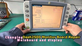 Reparatur der Hauptplatine des DASH2500-Patientenmonitors