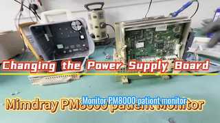 Reparatur des LCD-Bildschirms des Patientenmonitors PM8000