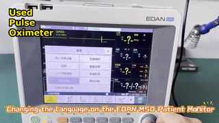 Ein genauerer Blick: Gebrauchtes Pulsoximeter Mindray PM50 Blutsauerstoffsättigungsdetektor