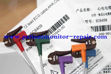 Mindray 12 Lead ECG Cable AHA Clip Model EC6409 PN 040-001643-00