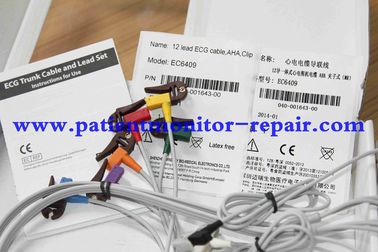 Mindray 12 Lead ECG Cable AHA Clip Model EC6409 PN 040-001643-00